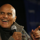 Harry Belafonte at a panel at Sundance. (Getty Images)